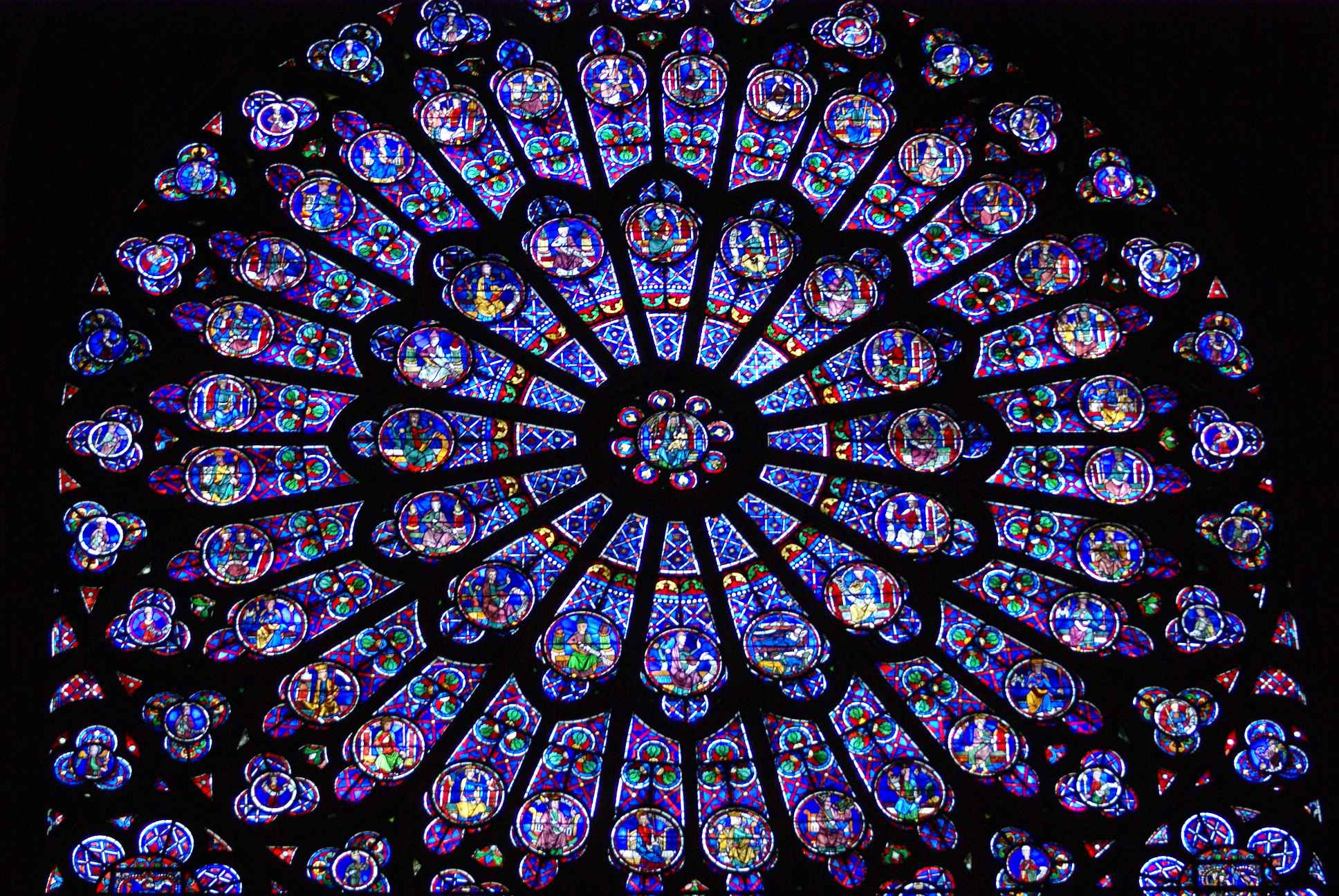 NotreDame stainedglass window 5